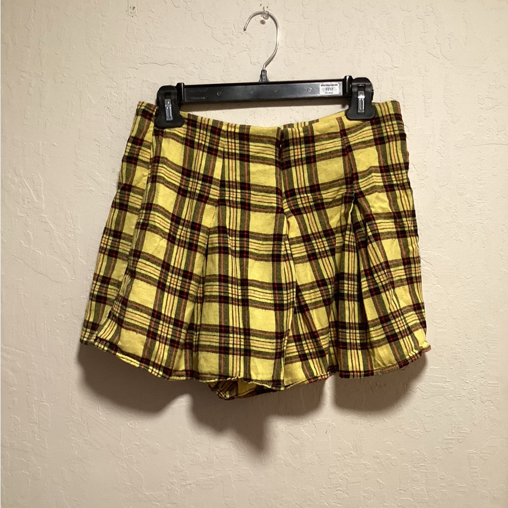Wild Fable size M plaid flannel skort skirt size m